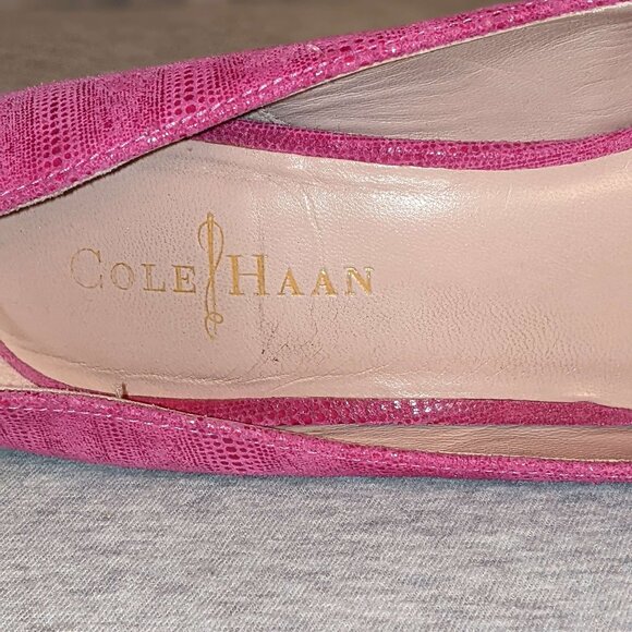Women’s Cole Haan Nike Air Stiletto Platform heels. Fushia Size 7.5 B - Picture 7 of 7